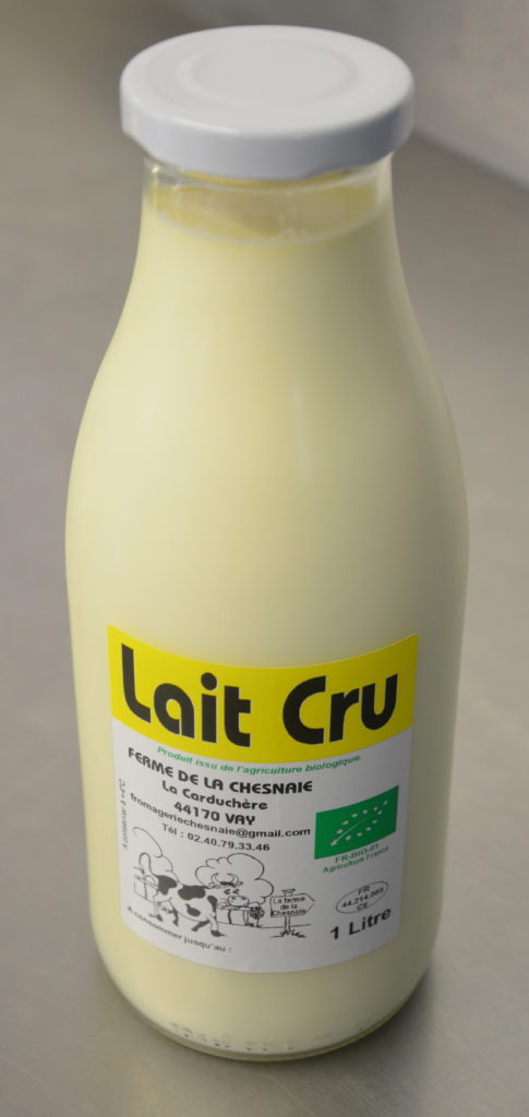 Lait, crème et beurre – FERME DE LA CHESNAIE